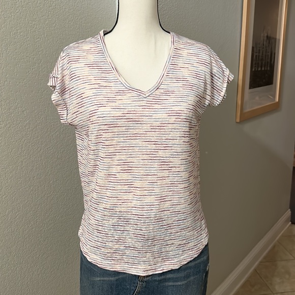 Bobeau-V-neck Top EUC - Picture 2 of 7